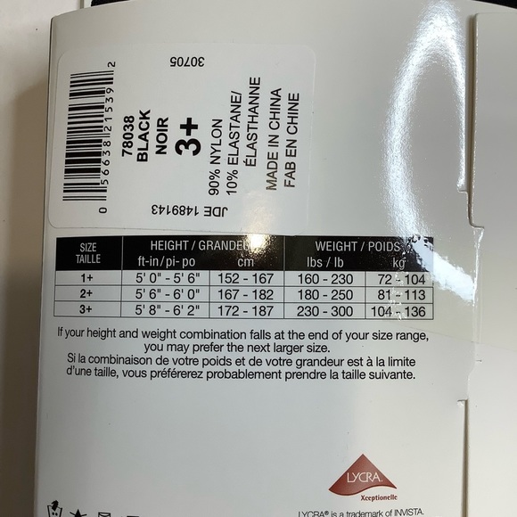 SECRET Black Supreme Comfort Suede Opaque Tights Size 3+ - Picture 6 of 7